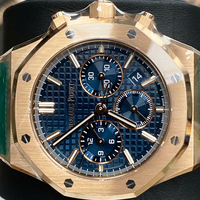 Audemars Piguet Royal Oak Chronograph 38mm 26715OR.OO.1356OR.01 Blue Dial