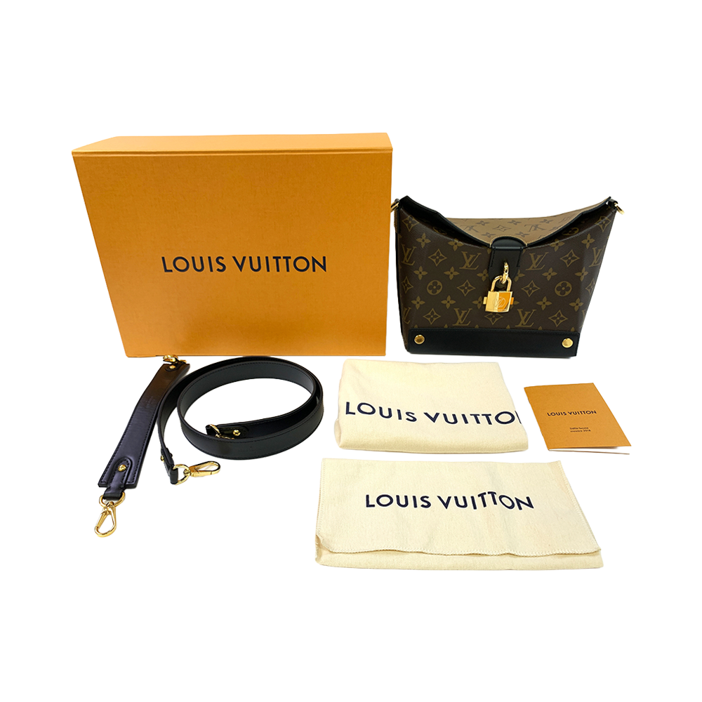 LOUIS VUITTON Handbag Strap on Padlock 2-Way Bag Hobo Pre-Owned
