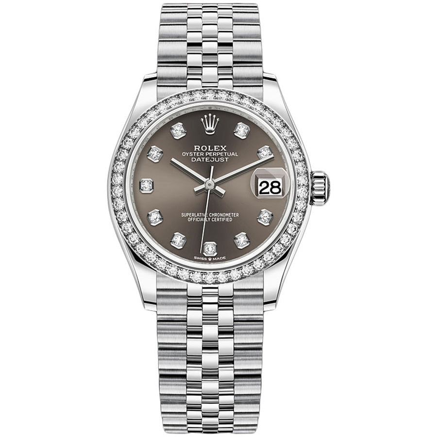 Rolex Datejust 31mm Grey Diamond Dial 278384RBR