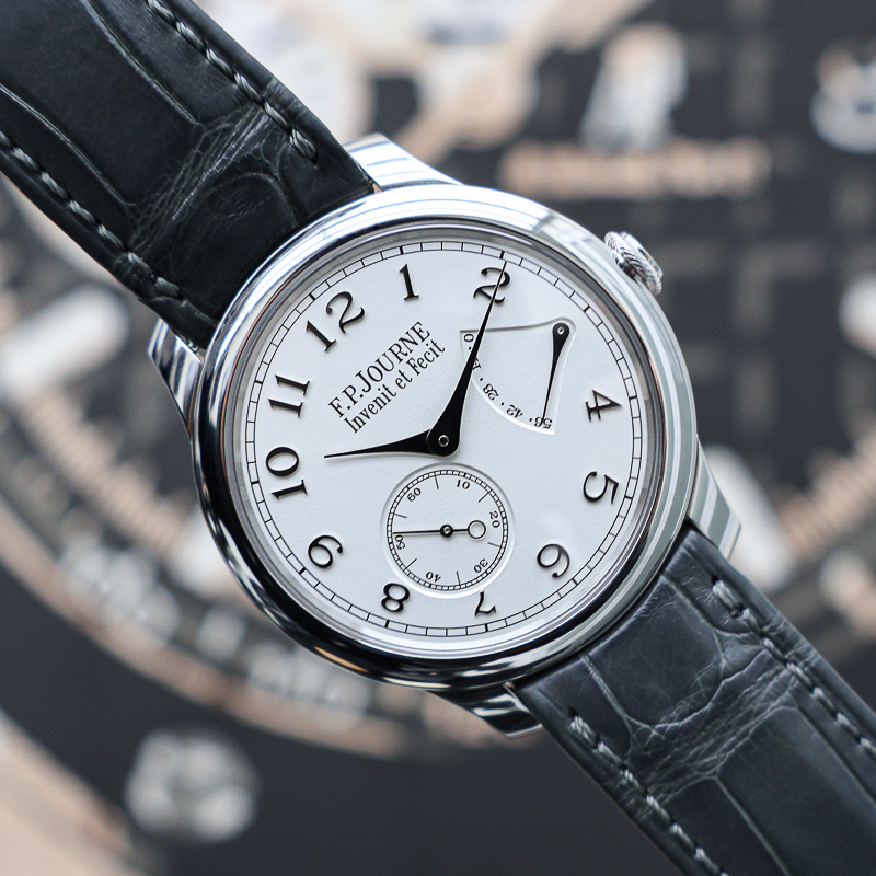 F.P.Journe Classique Chronomètre Souverain Platinum CS 40mm Silver Dial