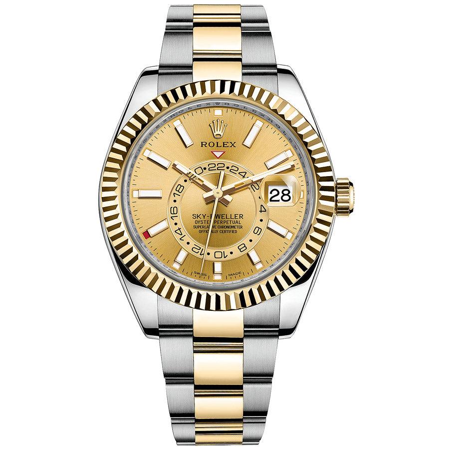 Rolex Sky-Dweller 42mm 326933 Champagne Dial