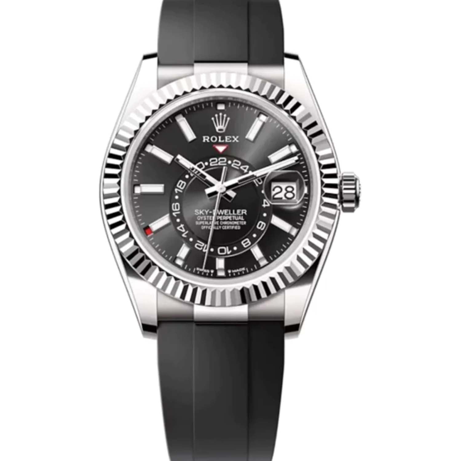 Rolex Sky-Dweller 336239 Oysterflex Black Dial 2023