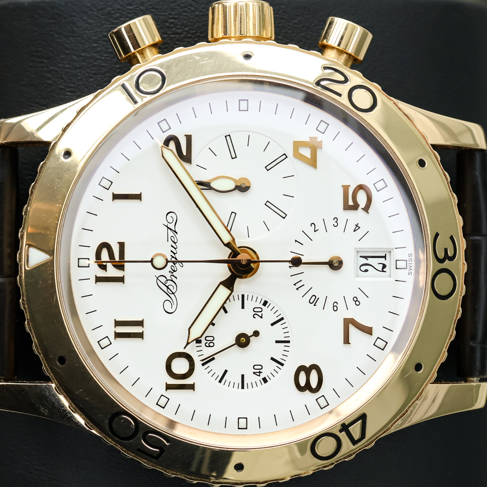 Breguet Type XX Transatlantique 3820BR 39.5mm White Dial Pre-Owned