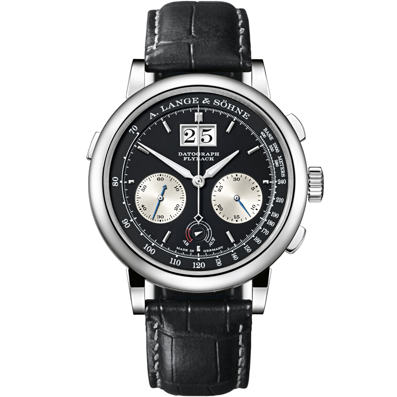 A. Lange & Söhne Saxonia Datograph Up/Down 405.035 41mm Black Dial