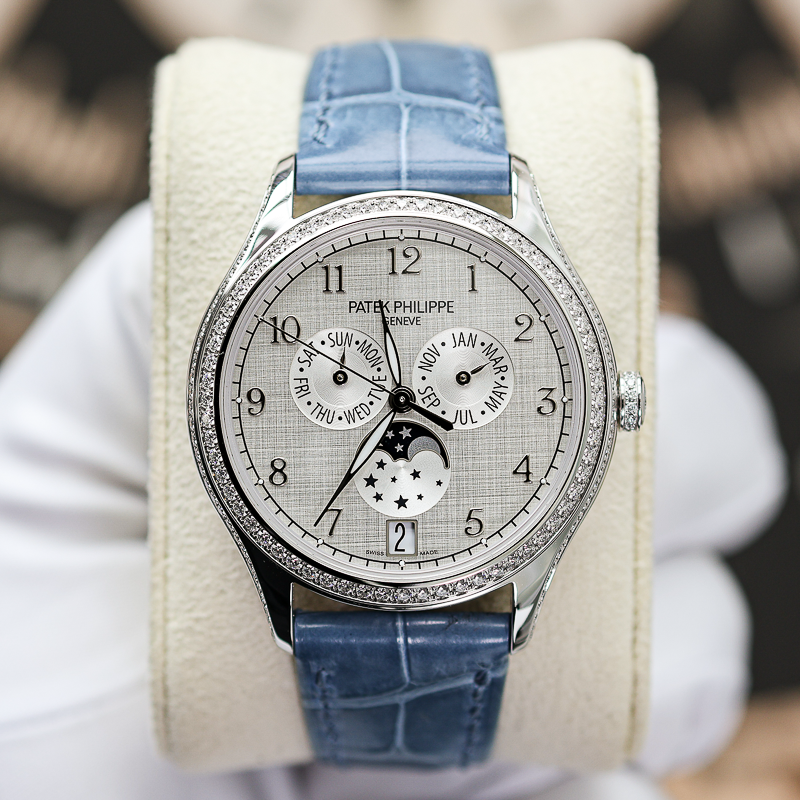 Patek Philippe Complications Annual Calendar 4947G 38mm Silver Dial