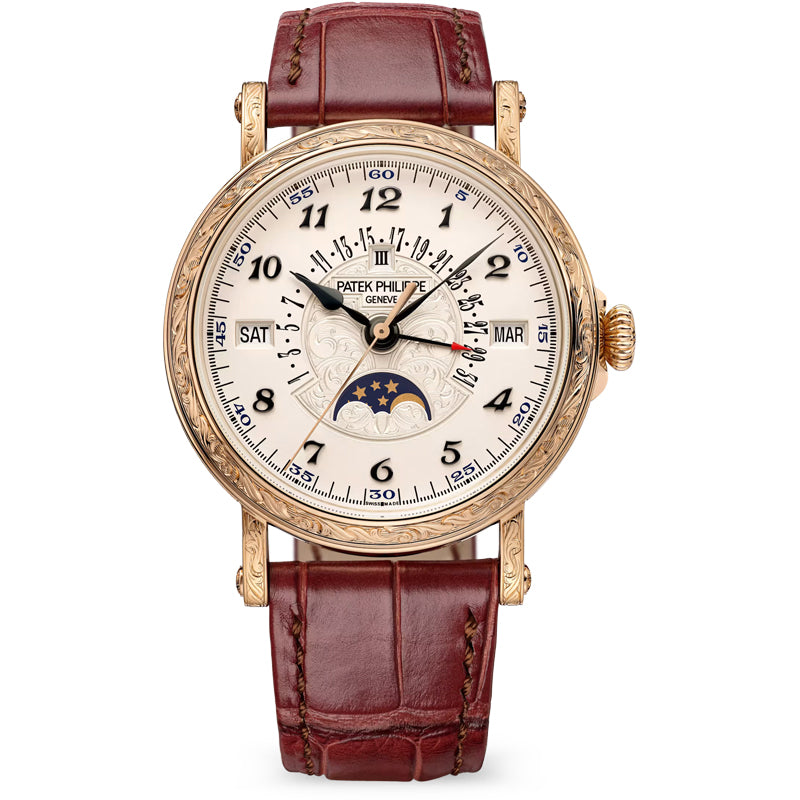 Patek Philippe Grand Complications Perpetual Calendar Moon Phase 38mm 5160/500R-001 Cream Dial