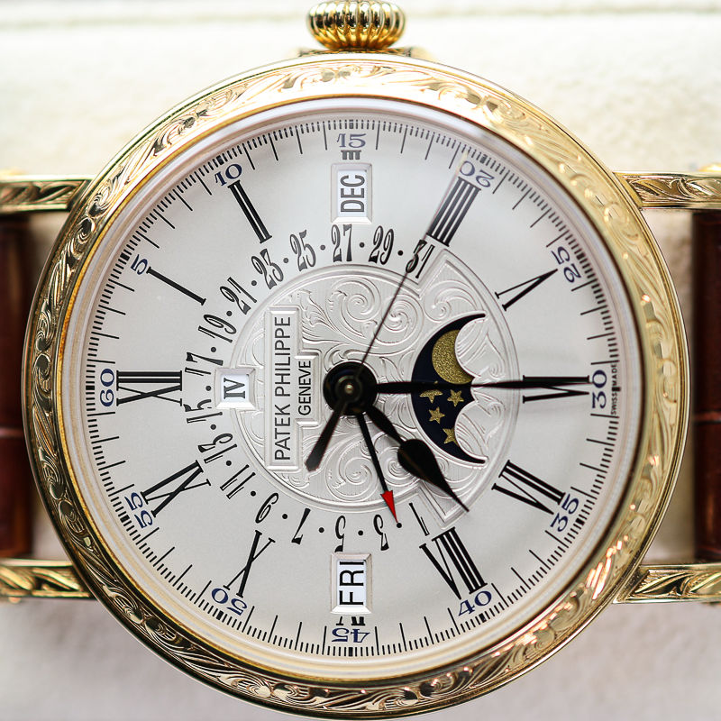 Patek Philippe Grand Complications Retrograde Perpetual Calendar 5160J 38mm Cream Dial Pre-Owned