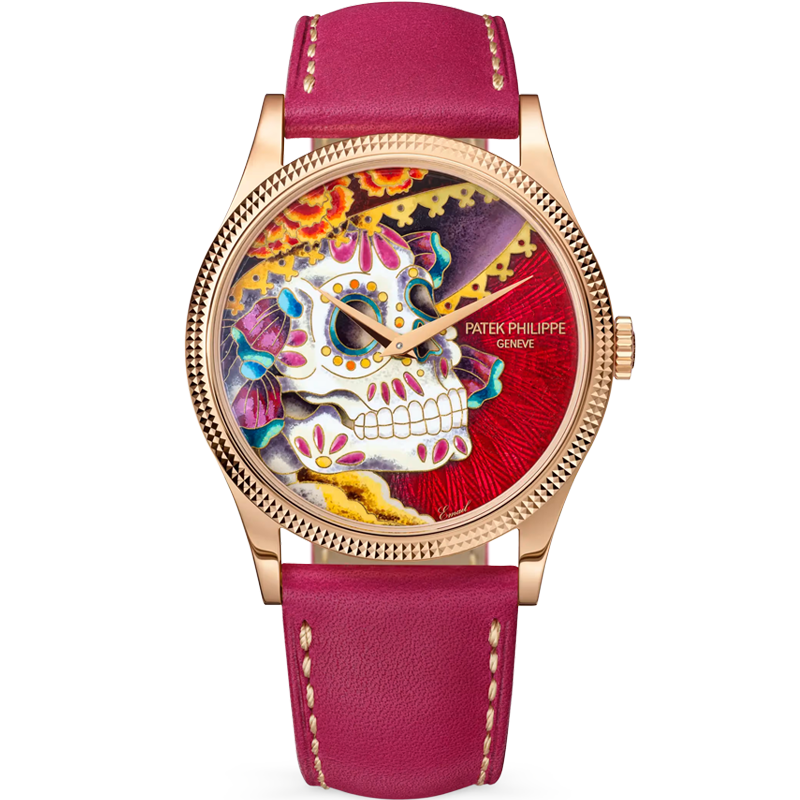Patek Philippe Calatrava La Catrina 5177R-001 38mm Enamel Dial