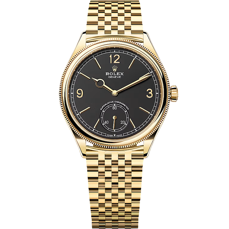 Rolex 1908 52508 39mm Black Dial