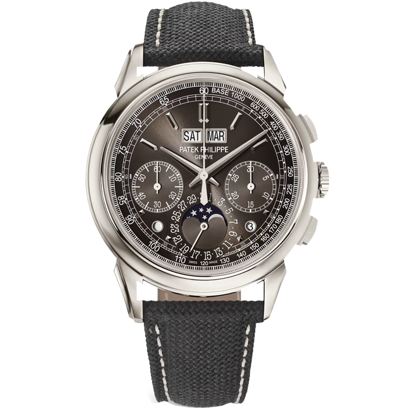 Patek Philippe Grand Complications Chronograph Perpetual Calendar 5270P-015 41mm Sunburst Grey Dial