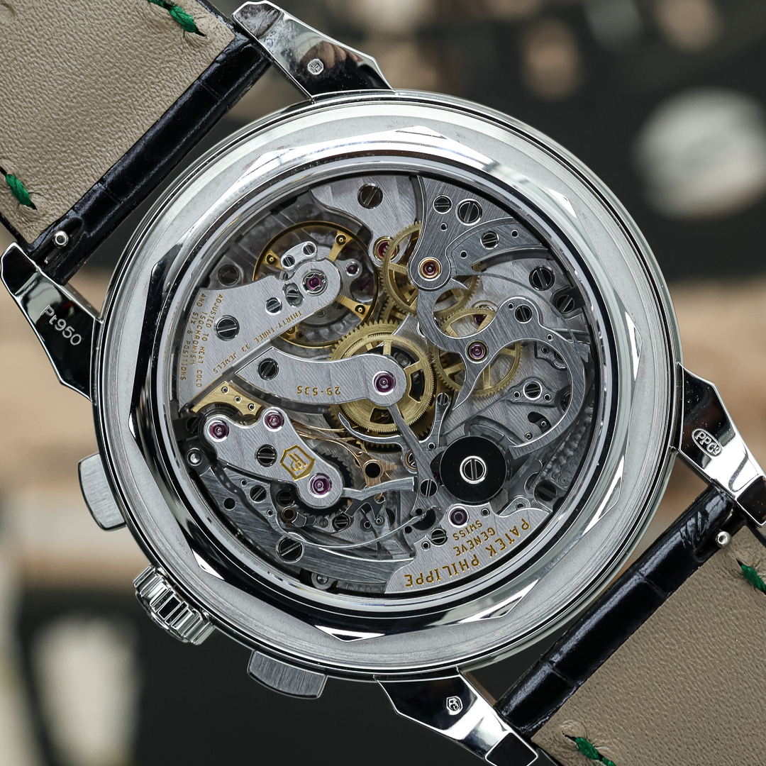 Patek Philippe Grand Complications Chronograph Perpetual Calendar 5270P 41mm Green Dial