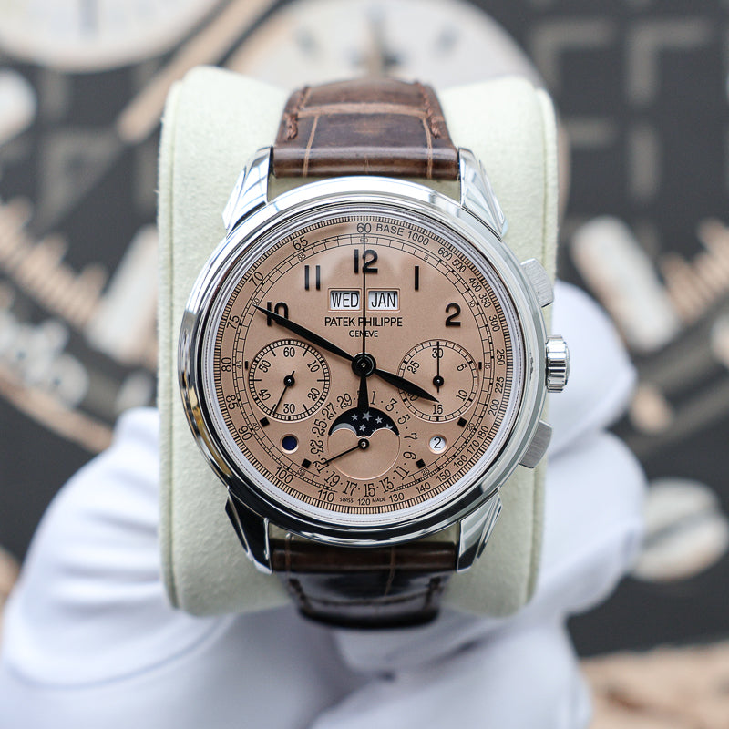 Patek Philippe PATEK SERVICED Grand Complications 41mm 5270P Salmon Dial Pre-Owned