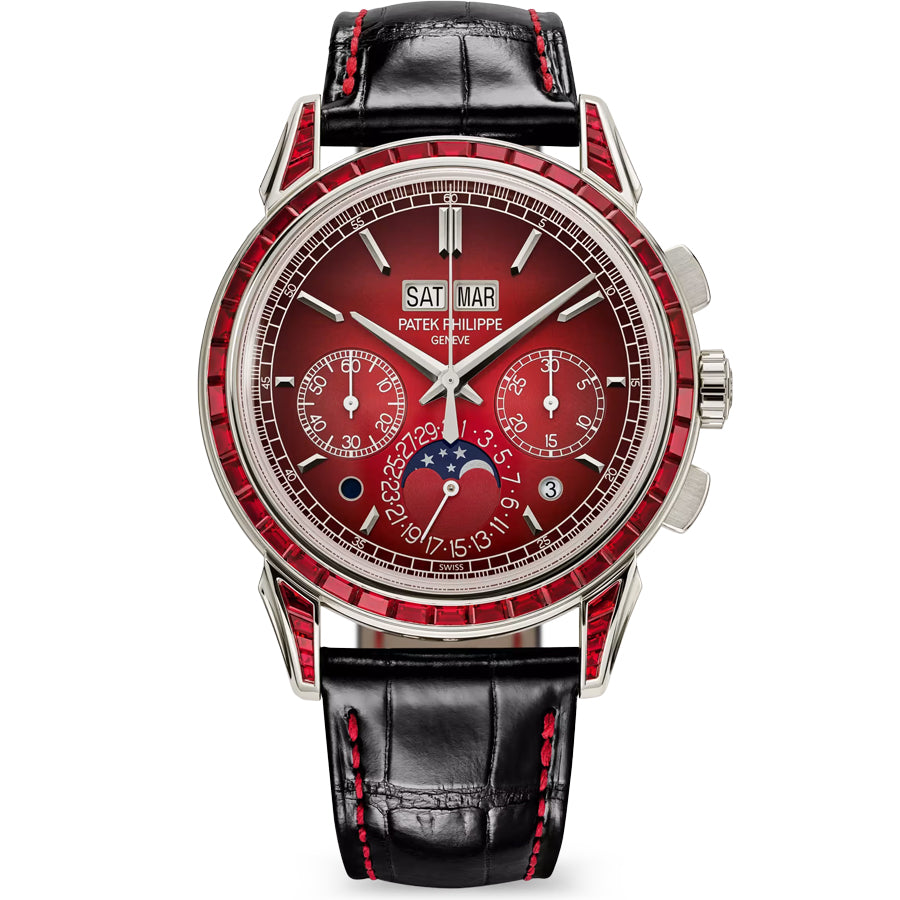 Patek Philippe Grand Complications Perpetual Calendar Chronograph 5271/12P-010 41mm Red Dial