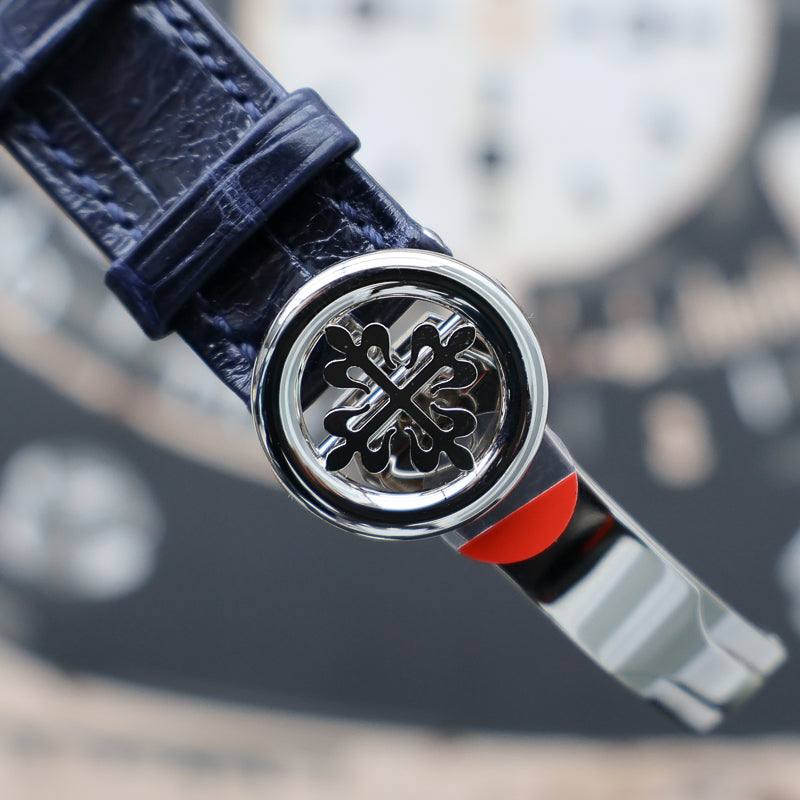2025 Patek Philippe Complications Annual Calendar 5396G 38.5mm Baguette Diamond Blue Dial
