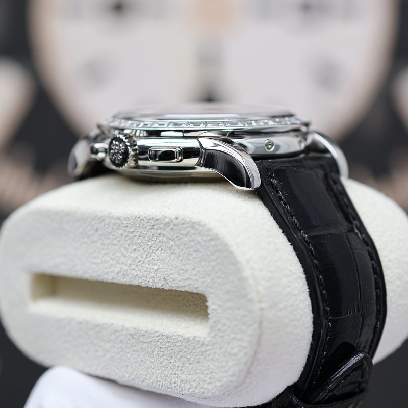 Patek Philippe Grand Complications Perpetual Calendar Chronograph 5971P 40mm Diamond Black Dial