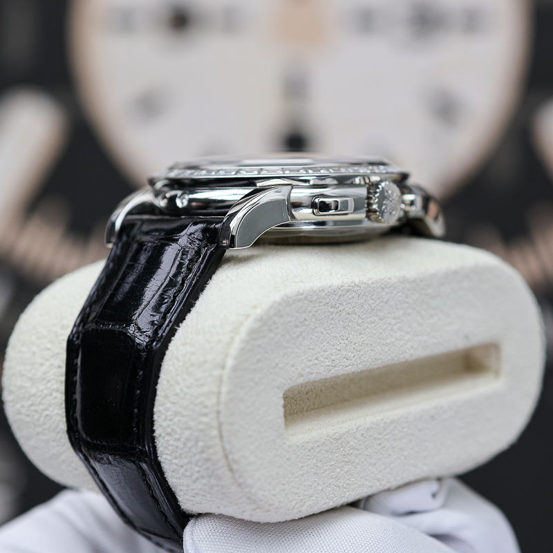 Patek Philippe Grand Complications Perpetual Calendar Chronograph 5971P 40mm Diamond Black Dial