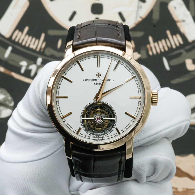 Vacheron Constantin Traditionnelle Tourbillon 6000T/000R-B346 41mm Silver Dial