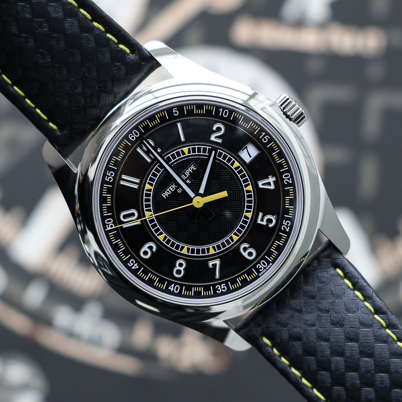 Patek Philippe 2025 Calatrava 39mm 6007G-001 Black/Yellow Dial