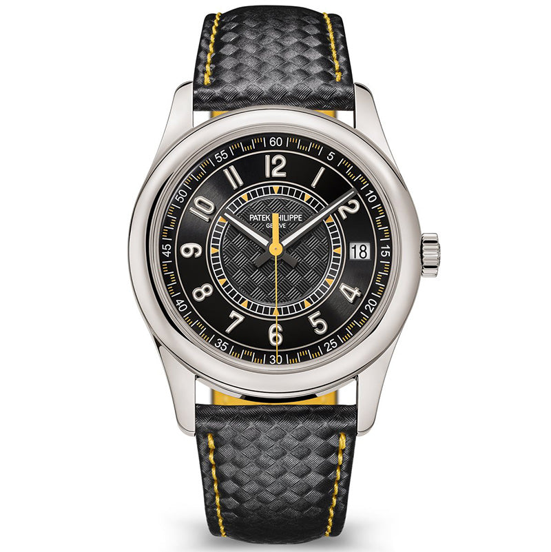 Patek Philippe Calatrava 39mm 6007G-001 Black/Yellow Dial