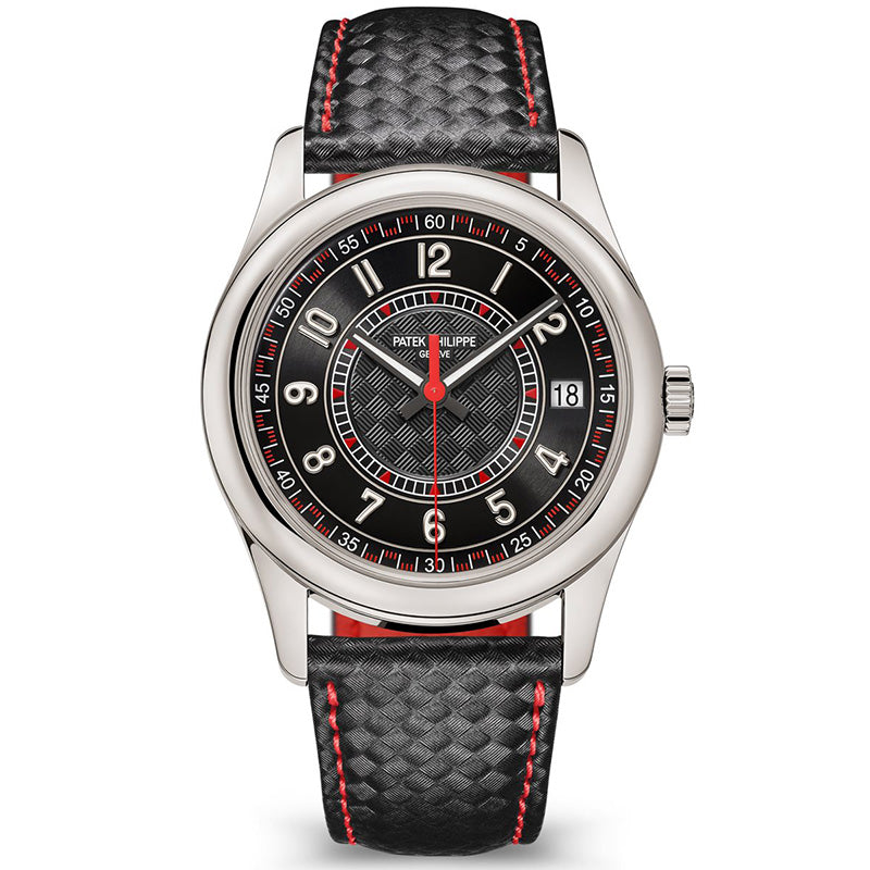 Patek Philippe Calatrava 39mm 6007G-010 Black/Red Dial