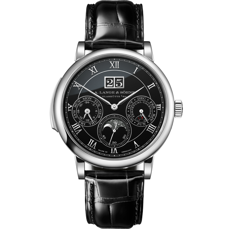 A. Lange & Söhne Saxonia Minute Repeater Perpetual 607.091FE 40.5mm Black Dial