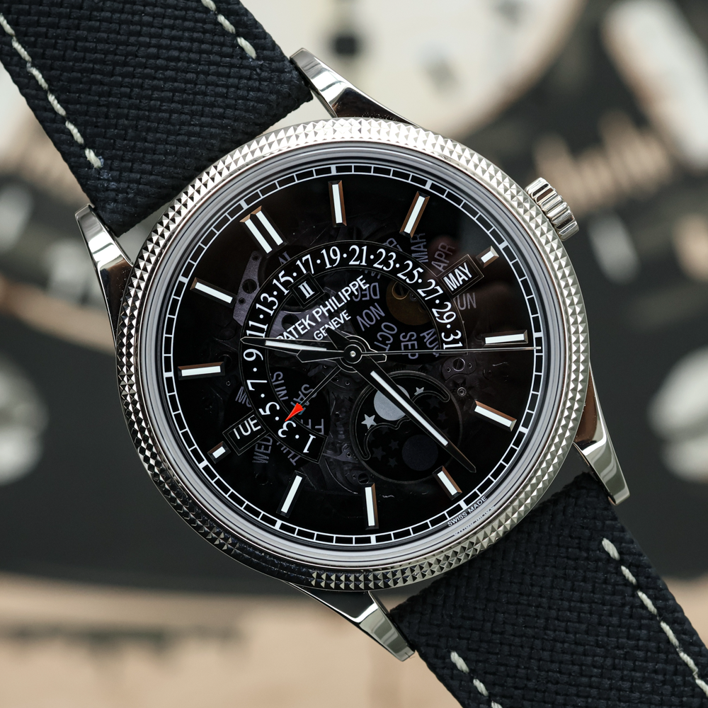 Patek Philippe 2026 Grand Complications Perpetual Calendar Moon Phase 6159G 39.5mm Glass Dial