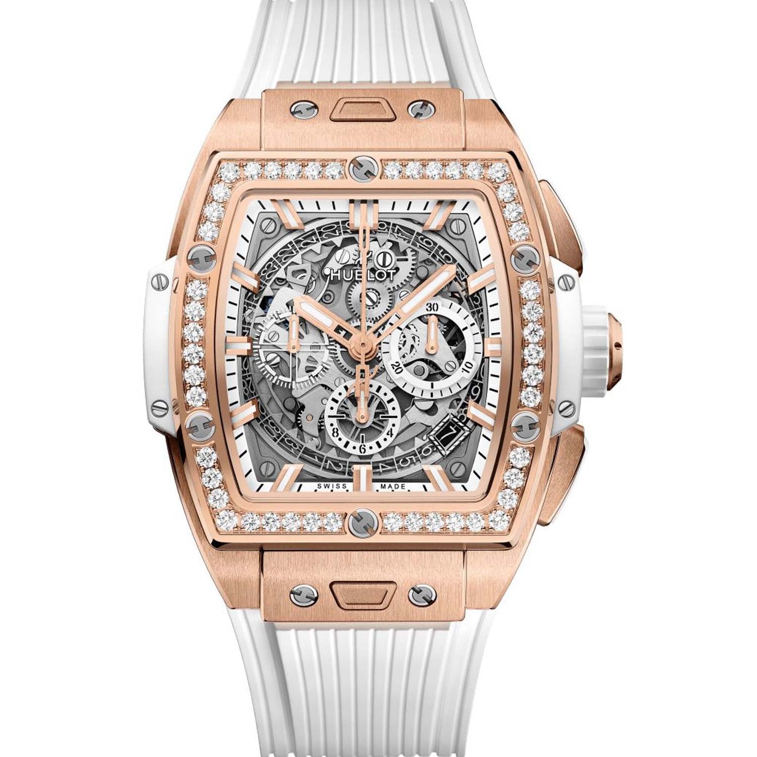 Hublot Spirit of Big Bang King Gold White Diamonds 642.OE.2010.RW.1204