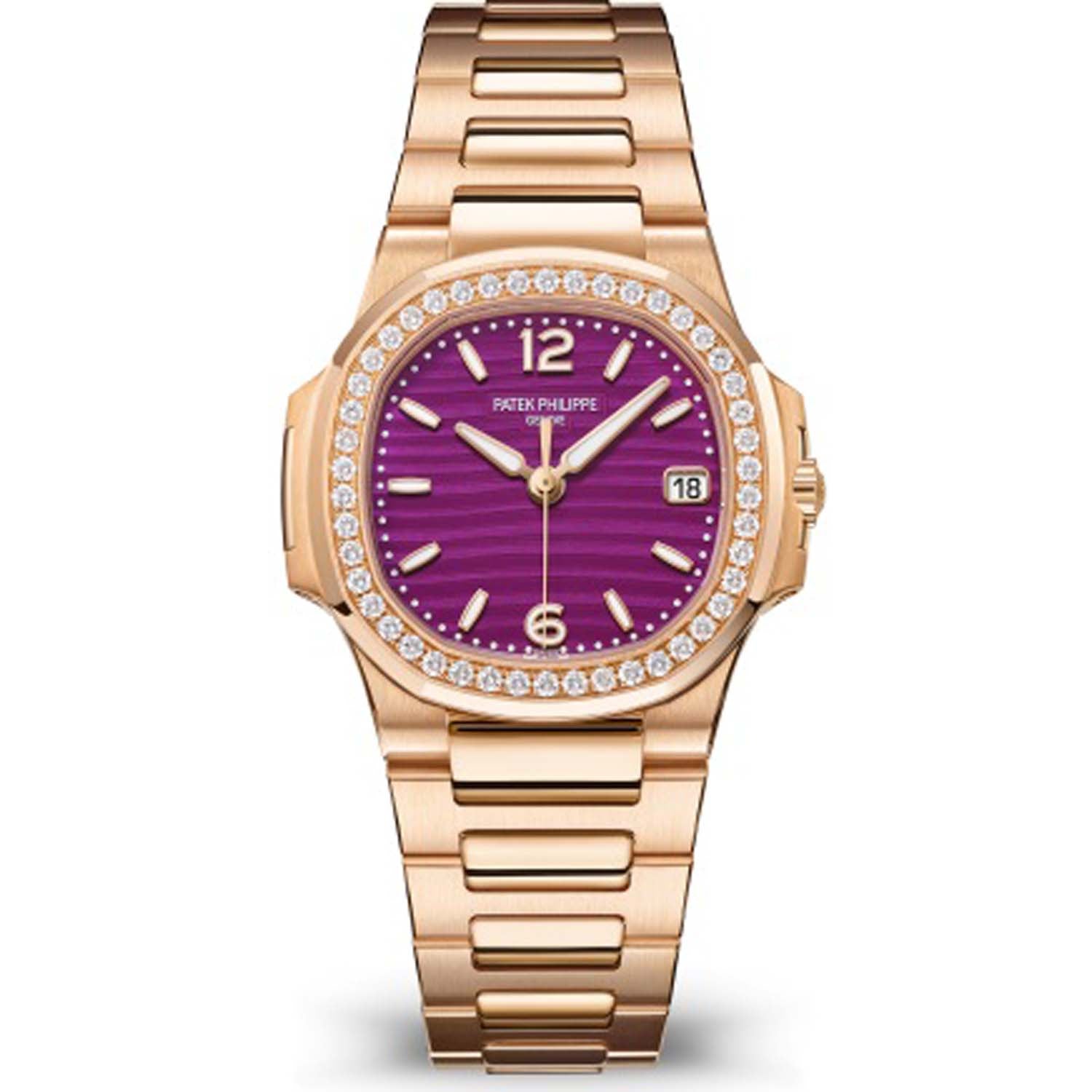 Patek Philippe Nautilus Quartz 32mm 7010/1R-013 Purple Dial