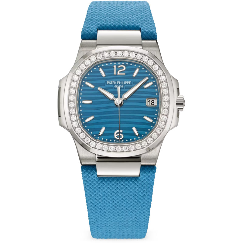 Patek Philippe Nautilus Quartz 32mm 7010G-013 Azure Blue Dial