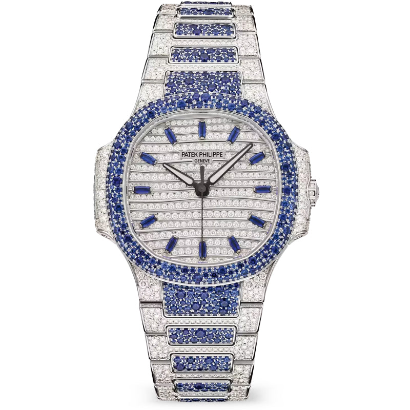 Patek Philippe Nautilus Haute Joaillerie 35mm 7118/1451G-001 Diamond Dial