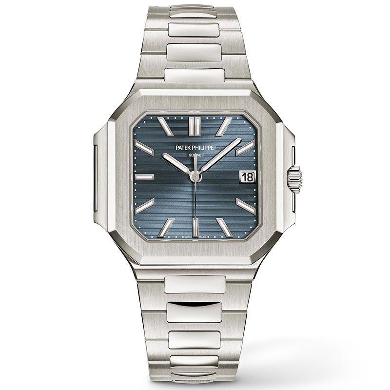 Patek Philippe Cubitus 40mm Blue Dial  7128/1G-001