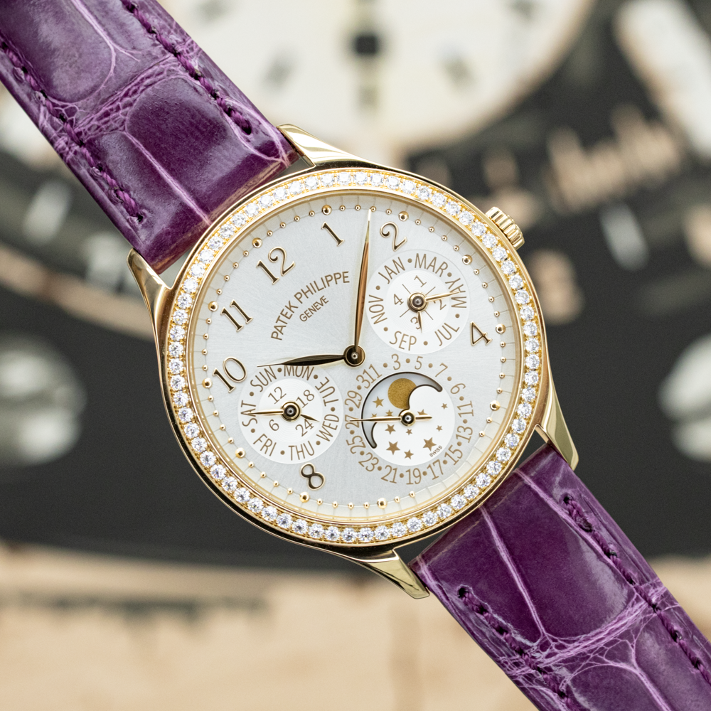 Patek Philippe Grand Complications Perpetual Calendar 7140R-001 35.1mm Silver Dial