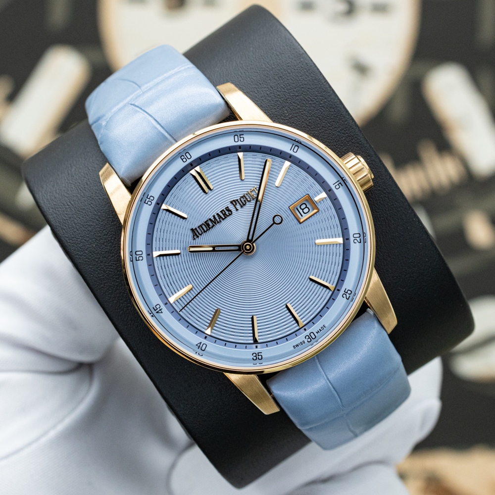 Audemars Piguet Code 11.59 Self-Winding 77410OR 38mm Tiffany Ice Blue Dial