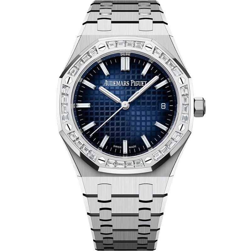 Audemars Piguet Royal Oak Self-Winding 77451BC.ZZ.1361BC.01 34mm Blue Dial