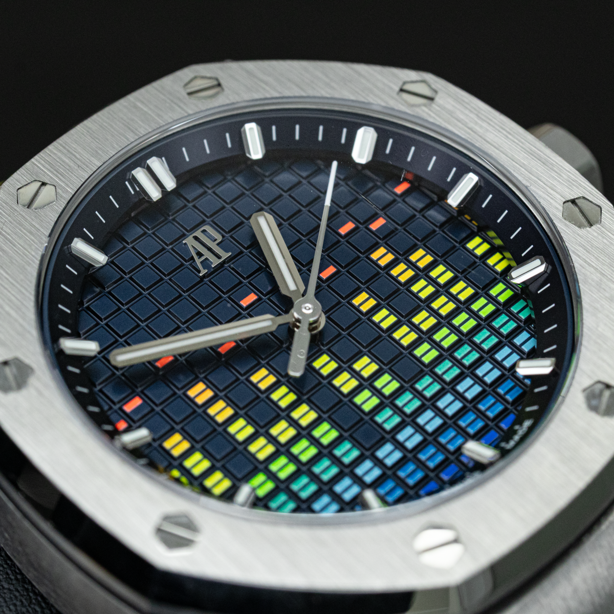 Audemars Piguet Royal Oak Offshore Music Edition 77600TI 37mm Blue Dial Pre-Owned