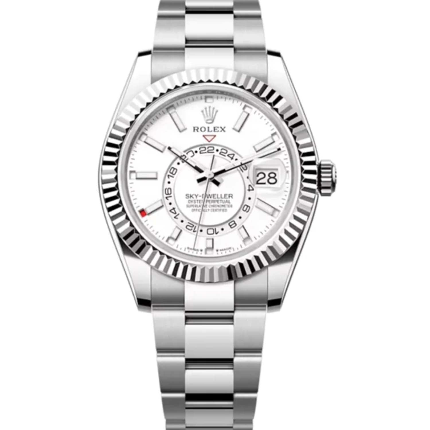 Rolex Sky-Dweller White Dial 336934 Stainless Steel Oyster 2023