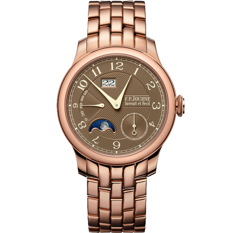 F.P.Journe Classique Automatique Lune Havana Full Rose Gold AL2 42mm-40mm Brown Dial