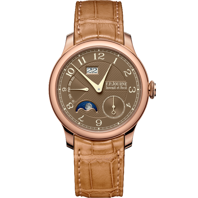 F.P.Journe Classique Automatique Lune Havana Rose Gold AL2 42mm-40mm Brown Dial