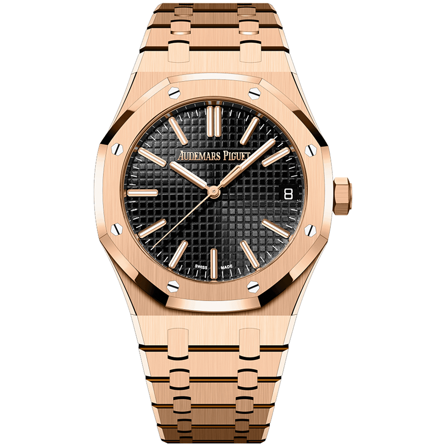 Audemars Piguet Royal Oak Self Winding "50th Anniversary" 41mm 15510OR.OO.1320OR.02 Black Dial