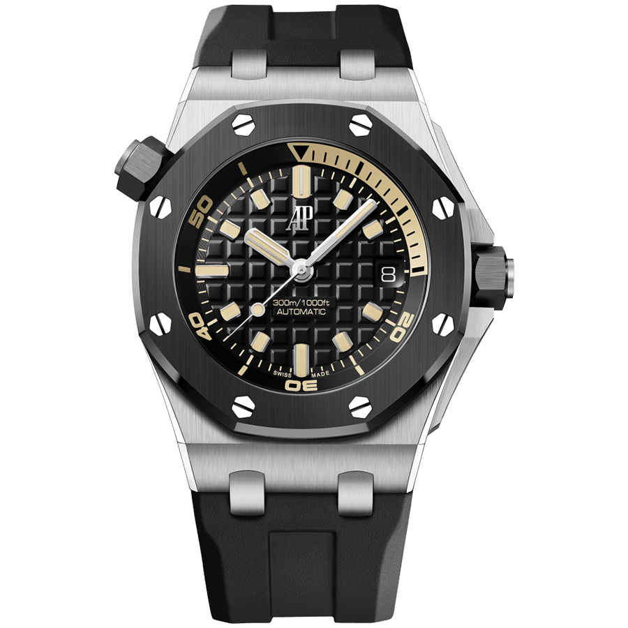 Audemars Piguet Royal Oak Offshore Diver 42mm 15720CN.OO.A002CA.01 Black Dial