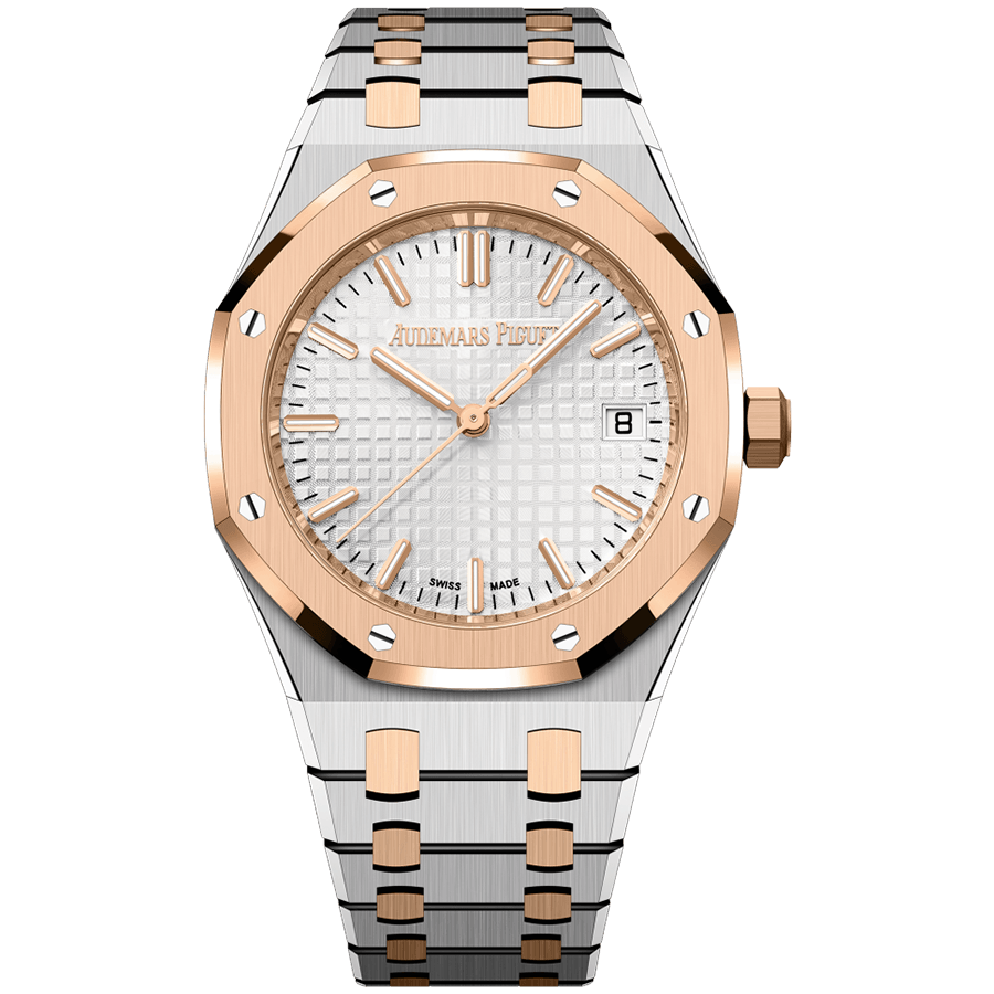 Audemars Piguet Royal Oak Selfwinding 34mm 77450SR.OO.1361SR.02 Silver-Toned Dial