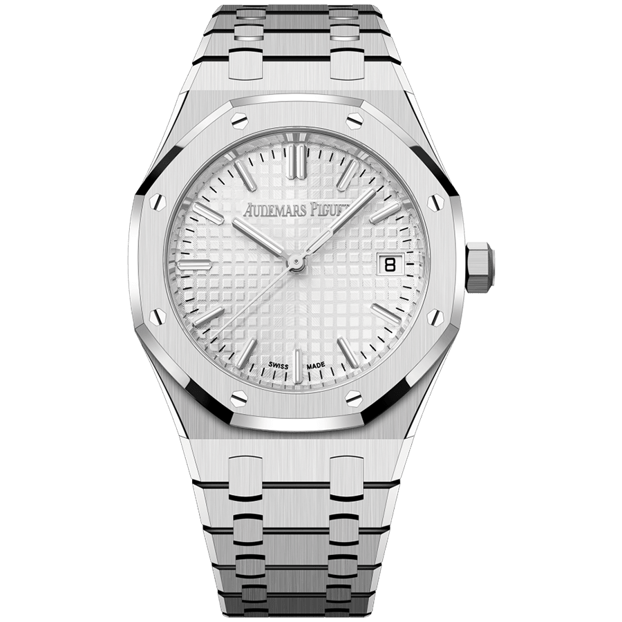 Audemars Piguet Royal Oak Selfwinding 34mm 77450ST.OO.1361ST.02 Silver-Toned Dial