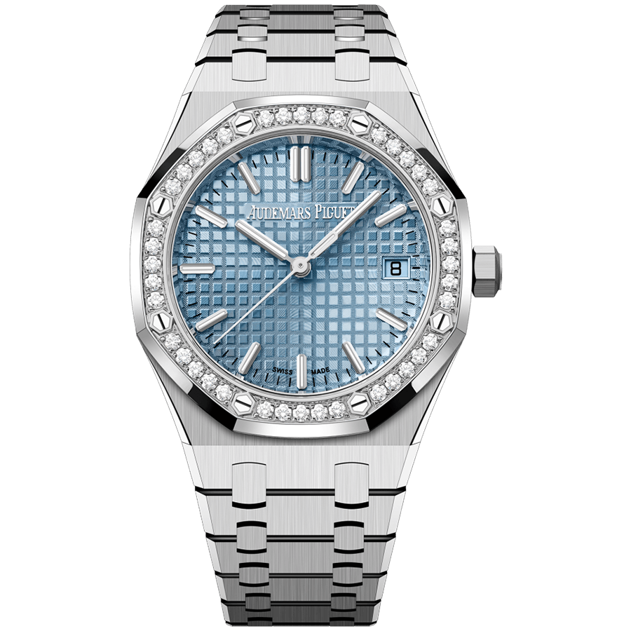 Audemars Piguet Royal Oak Selfwinding 34mm 77451ST.ZZ.1361ST.03 Light Blue Dial