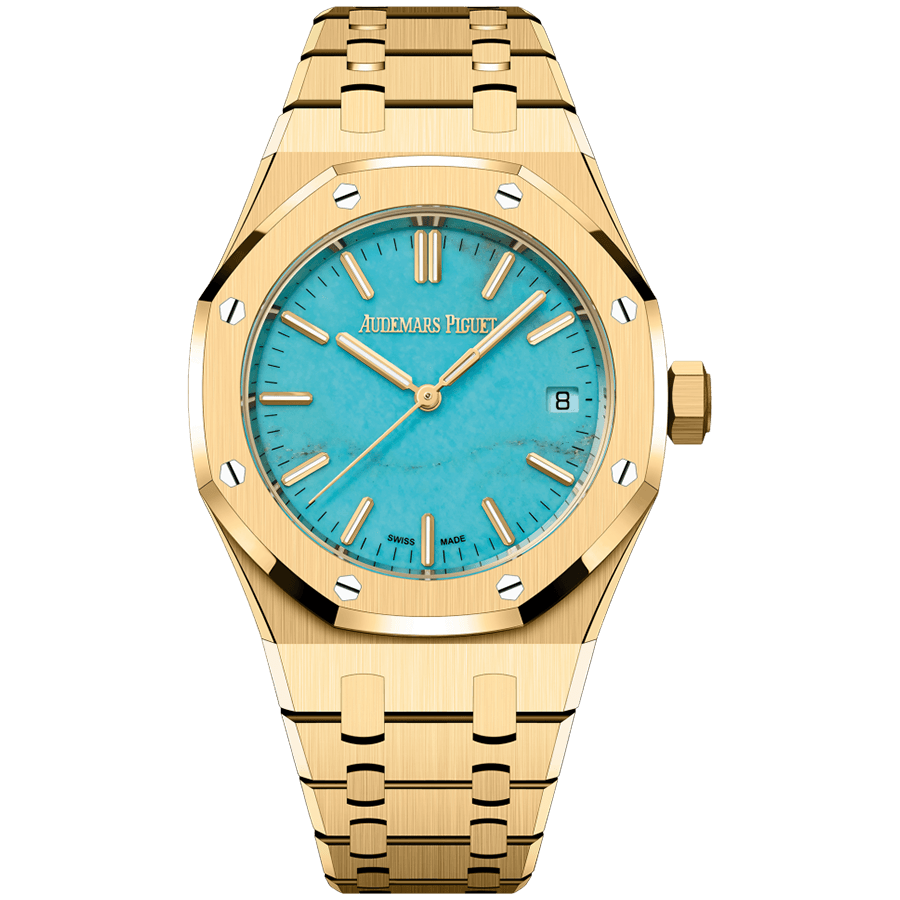 Audemars Piguet Royal Oak Selfwinding 37mm 15550BA.OO.1356BA.01 Turquoise Dial