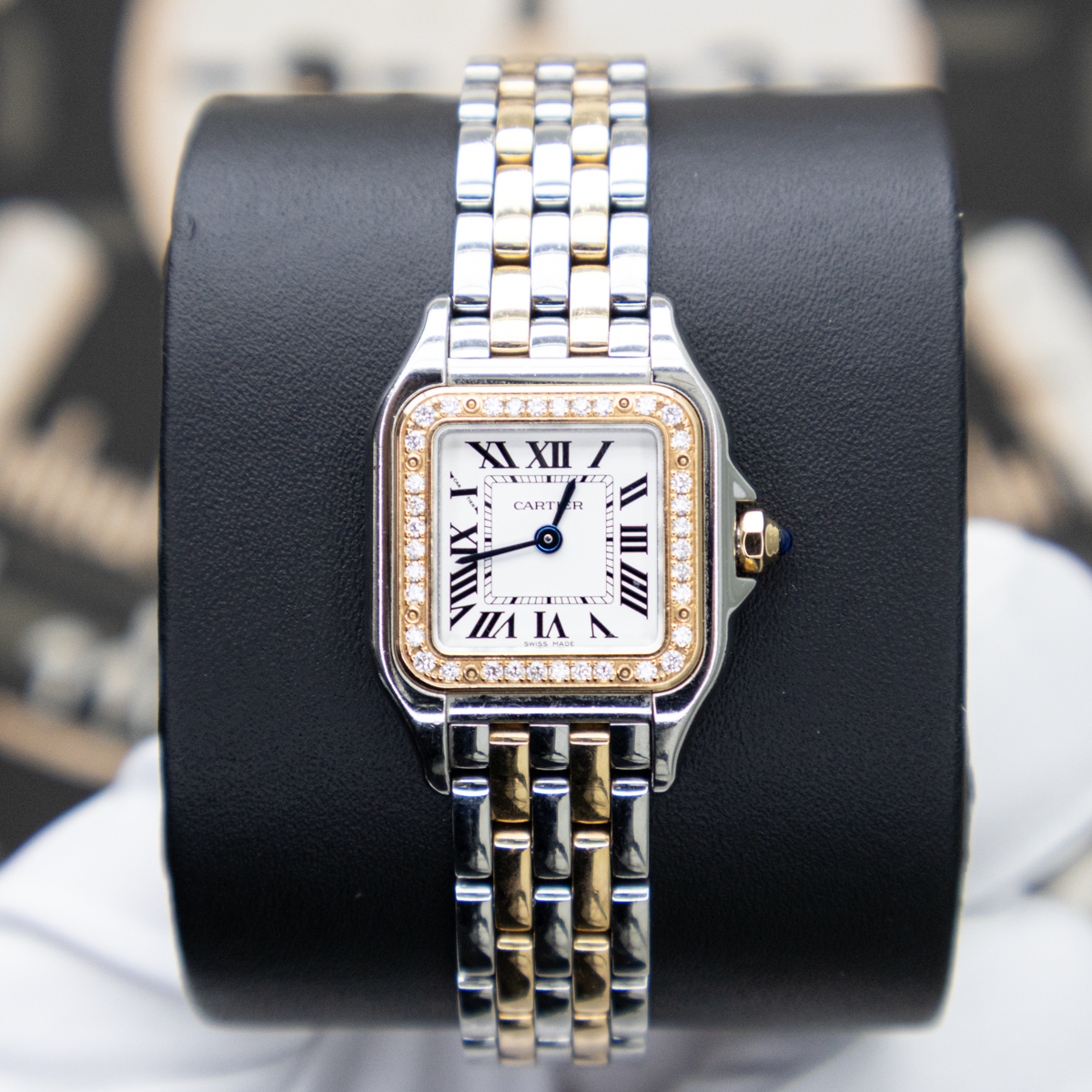 Cartier Panthère W3PN0014 22mm Silver Dial Pre-Owned