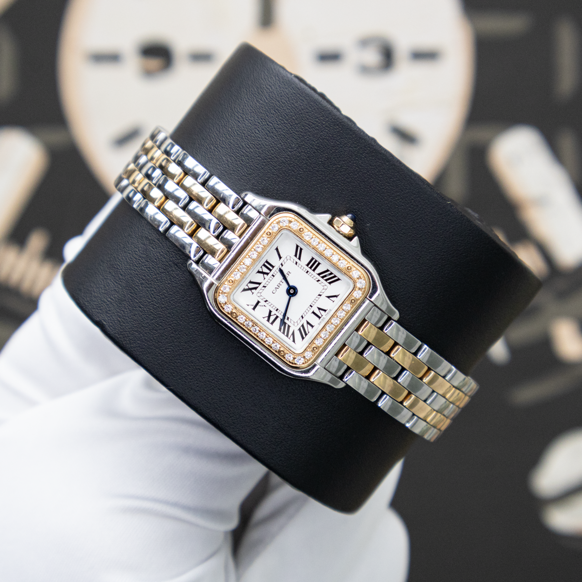 Cartier Panthère W3PN0014 22mm Silver Dial Pre-Owned