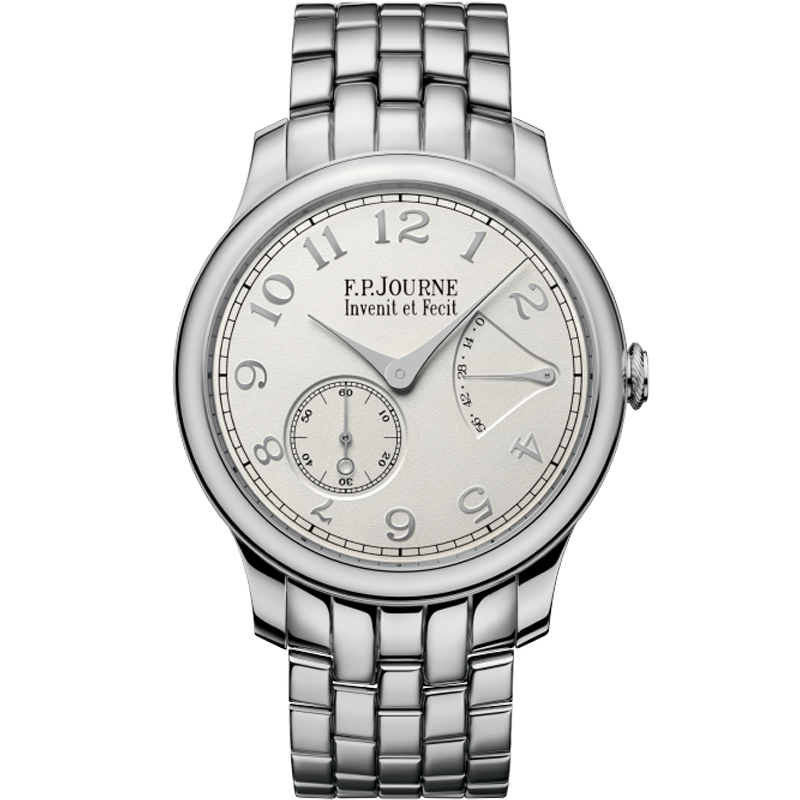 F.P.Journe Classique Chronomètre Souverain Full Platinum CS 40mm White Gold Numerals Silver Dial