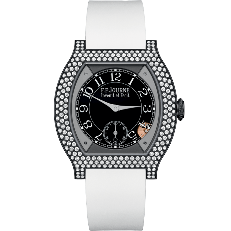 F.P.Journe Élégante 12 Rows of Diamonds ELT 40mm Black Dial