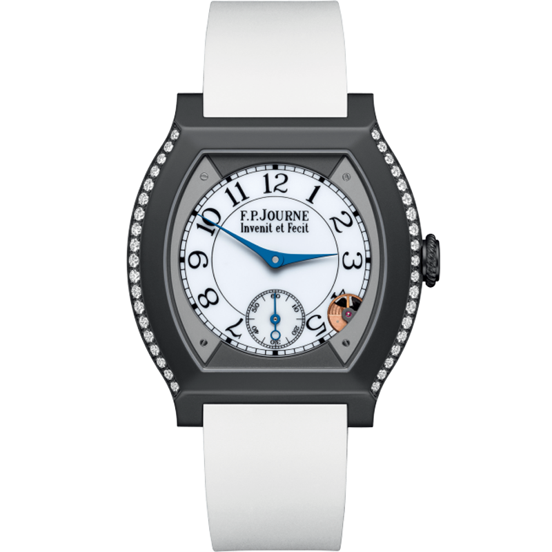 F.P.Journe Élégante Titalyt 2 Rows of Diamonds ELT 40mm White Dial