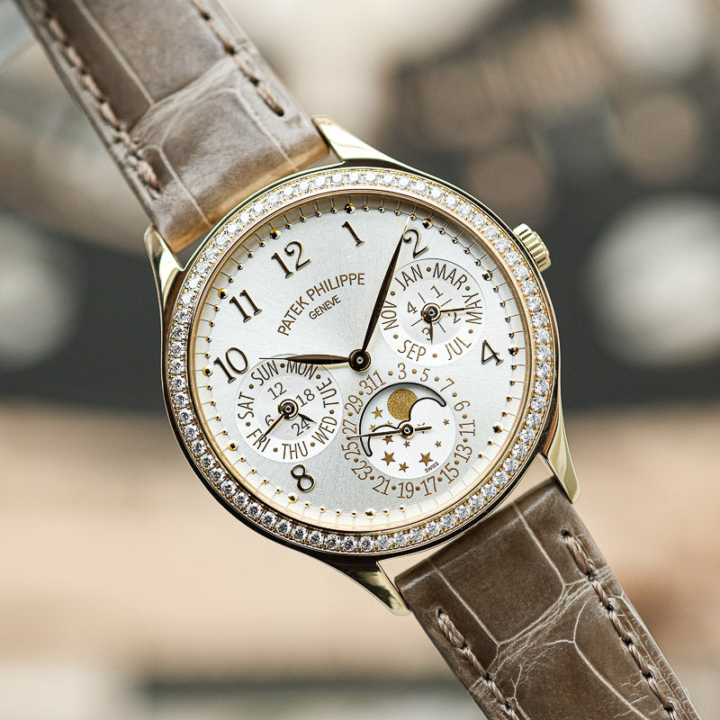 Patek Philippe Grand Complications Perpetual Calendar 7140R-001 35.1mm Silver Dial